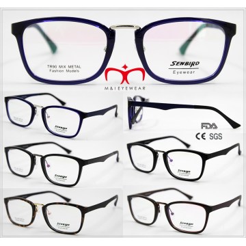 En Stock Tr90 Mix Metal Optical Frame (1212)