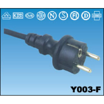 Europäischen Netzkabel AC Y003-F