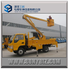 JAC 18m Articulated Booms Aerial Working Platform Truck with Insulation