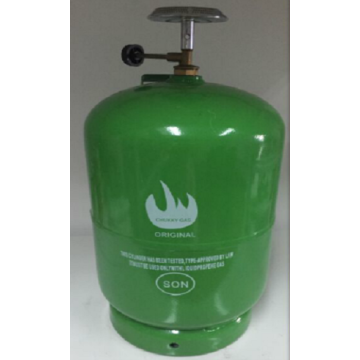 Bouteille de gaz GPL & réservoir d’essence en acier (5kg)