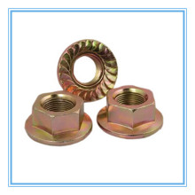 Carbon Steel Hex Flange Nut (DIN6923)