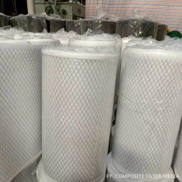 G4 Laminated Air Filter Media-Roll with Metal