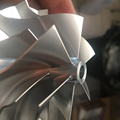 CNC Machined Aluminium Compressor Wheel