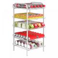 5-Tier Free Standing Can Organizer for Pantry