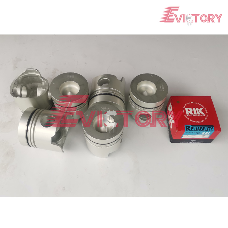 6D14 piston + ring