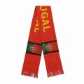 New Design Digital Printed Portugal Sport Football Scarf