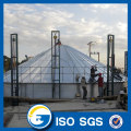 Grain Storage Silo With Sweep Auger