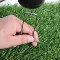 u shaped pins artificial ground nail garden stakes