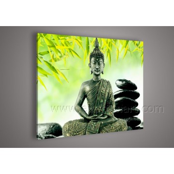 Handmade Buddha pintura a óleo da arte para a decoração da parede