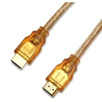 Transparent HDMI CABLE A Type Male to A Type Male