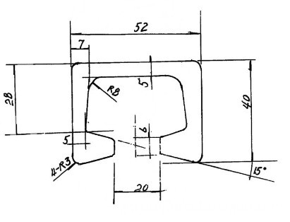 Refrigerated Trailers and Trucks Body Parts for Sale Slideway Bracket 