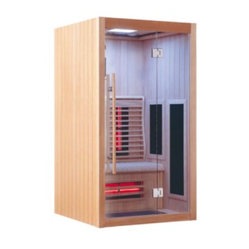 Einfluss der Infrarot -Sauna Luxus -Sauna -Zimmer mit Massagestuhl