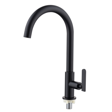 Matte Black Cold Water Kitchen Mixer