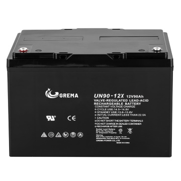 12v90AH rechargeable SLA AGM Battery for Solar Storage