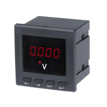 High level of protection Single Phase Ammeter