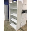 Steel shoe box book shelves storage