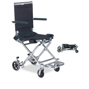 Fauteuil roulant en aluminium léger pliable bon marché bon marché