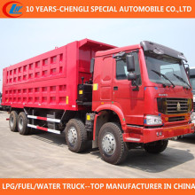 12 Wheels Dump Truck 35t Tipper Truck for Sale