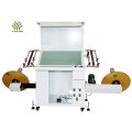 Automatic label inspection rewinding machine