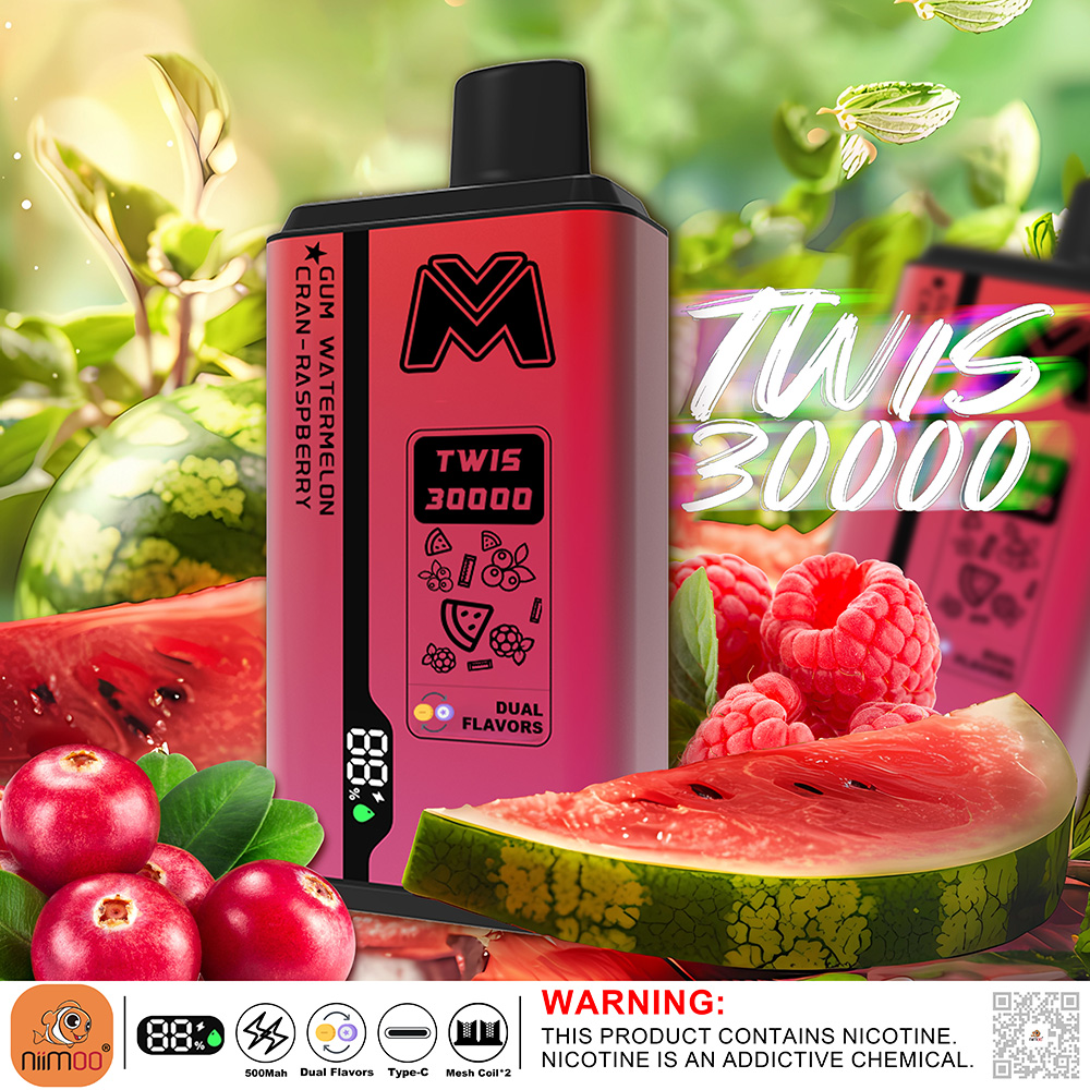 High-Capacity TWIS Vape 30000 Dual Flavor Vaporizer High-Capacity TWIS Vape 30000 Dual Flavor Vaporizer