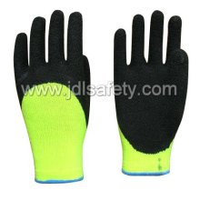 Latex Work Glove with High Visibility (LY2027)