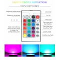 Control remoto RGB reflectores al aire libre