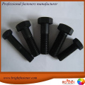 Black Oxide Mild Steel Half Threaded Hex Bolts