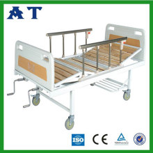 Three folding wooden patient bed