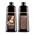 Shampoing de couleurs de cheveux noir pour hommes et femmes