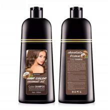 Shampoo de cor de cabelo preto para homens e mulheres