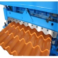 Aluminum Roof Sheet Glazed Tile Roll Forming Machine