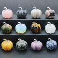 1.2Inch Pumpkin Gemstone Crafts for Home office Decoration