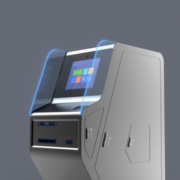 Self-Service Computer Kiosk Machine Industrial Design