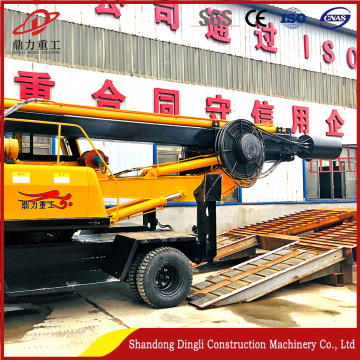 Factory direct wheeled square pole pile machine