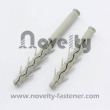 Parafuso de escora de parede de nylon Fisher plug