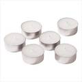 Wedding dresses color scented tealight candles