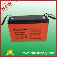 12V 100ah Solar Deep Cycle Gel Batterie für Telecom, Solar System