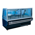 Square Shape Glass Deli And Meat Cabinet