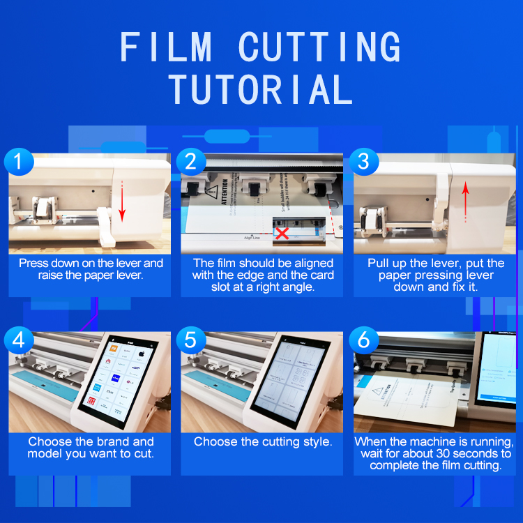 Hydrogel Film Cutting Machine