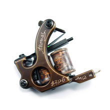 Brass Carving Tattoo Machines Gun