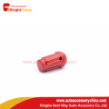 Red Close End Bulge Acorn Wheel Nut Set