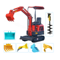 High performance mini excavator for agricultural machinery