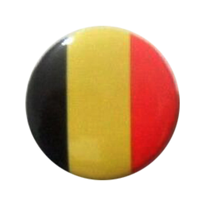 National Country Flag Button Badge