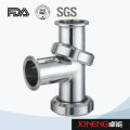 Stainless Steel Pipe Fittings Sanitary Welded Cross (JN-FT4004)