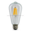 6.5W St64 220V COB LED Filament Bulb