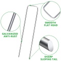 u shaped garden stakes tent peg Garden Staple