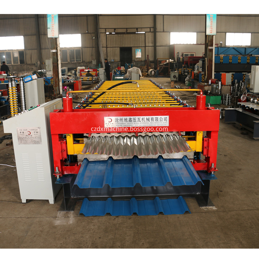 Double Layer Roof Sheet Roll Forming Machine