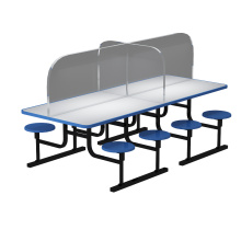 Séparateur de séparateur en plexiglas acrylique pour table à manger