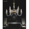 Lustre de vidro moderno transparente (81070-8 + 4)