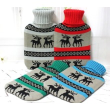 Knit Hot Water Bottle Cover Cozy Cosy Made in China